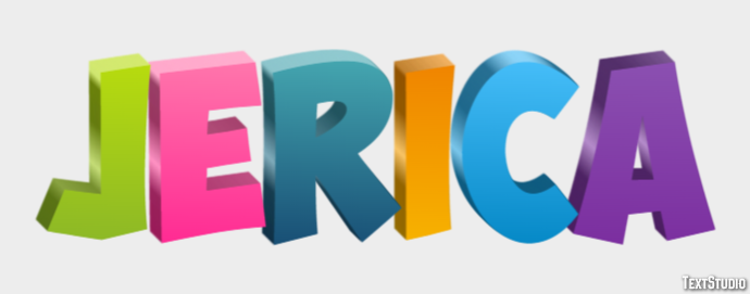 Jerica Text effect
