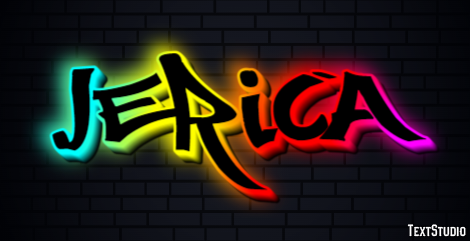 Jerica Text effect