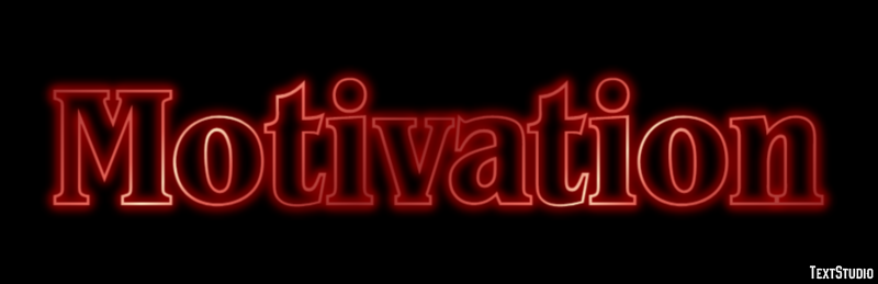 Motivation テキスト効果