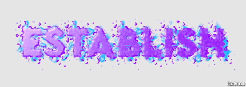 Establish Text Effect