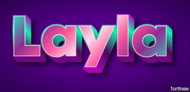 Layla Efekt tekstowy
