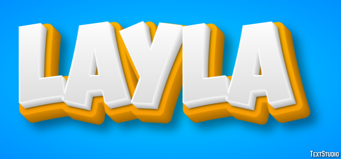 Layla Effetto testo
