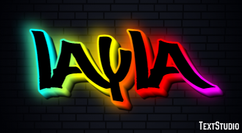 Layla Effetto testo