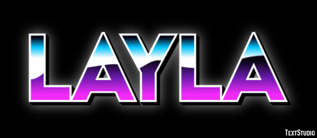 Layla Effetto testo