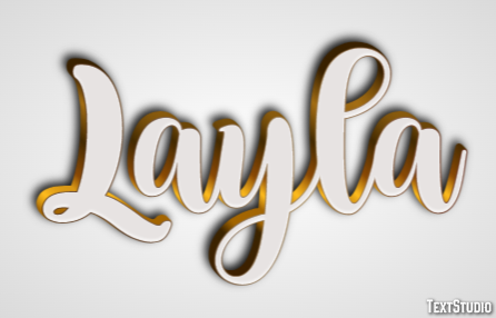 Layla Effetto testo
