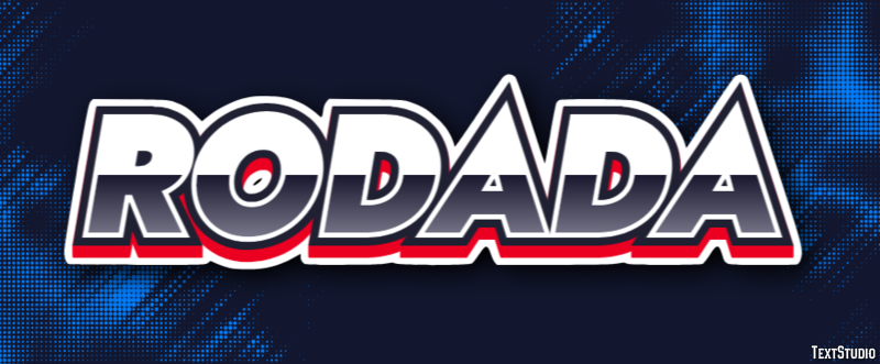 Rodada Text Effect