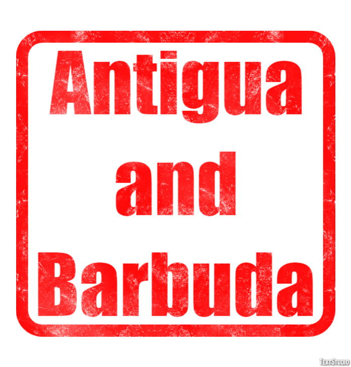Antigua and Barbuda Text effect