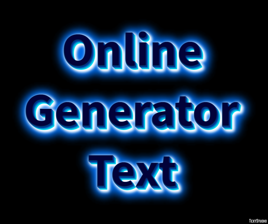 Online Generator Text Tekst Effect