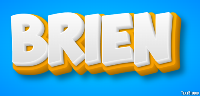 Brien Text effect