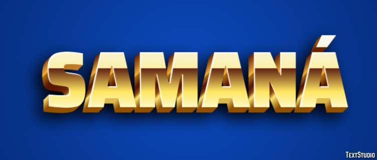 Samaná Efekt tekstowy