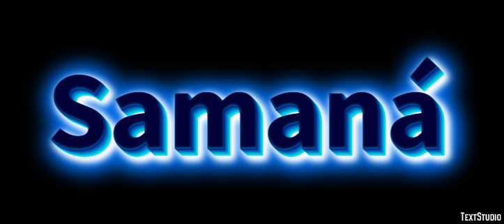 Samaná Efekt tekstowy