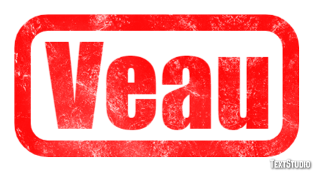 Veau Efekt tekstowy