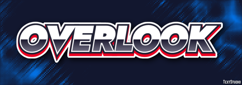 Overlook Text Effect