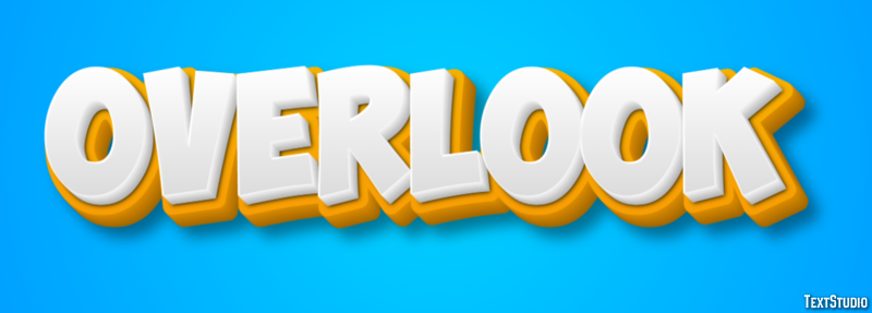 Overlook Text Effect