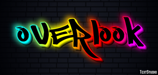 Overlook Text Effect