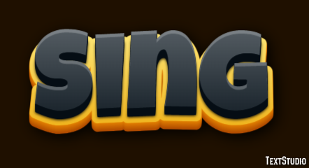 Sing Text Effect