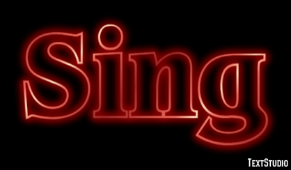 Sing Text Effect