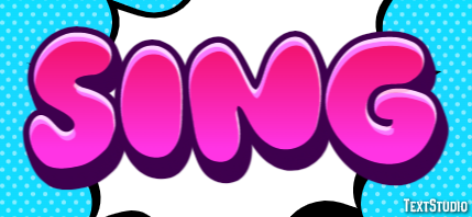 Sing Text Effect