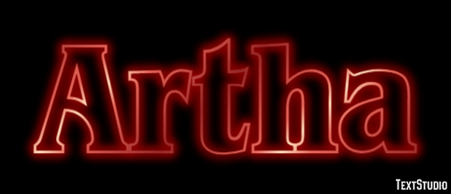 Artha Text effect