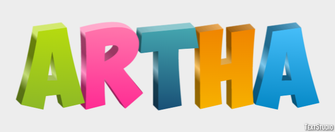 Artha Text Effect