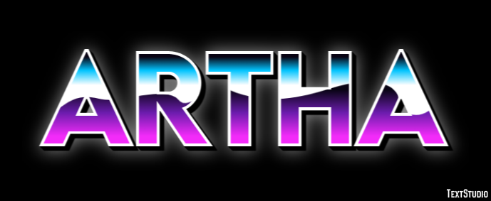 Artha Эффект текста