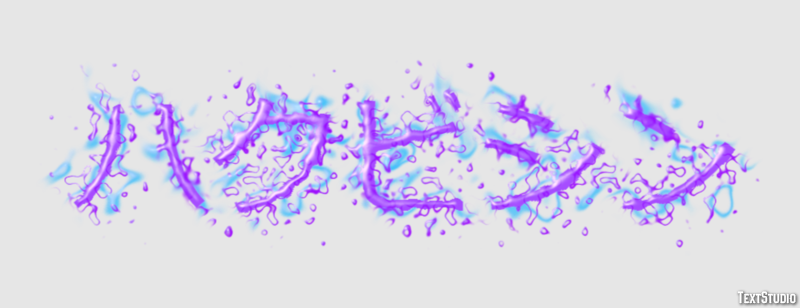 ハクビシン Texteffekt