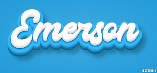 Emerson Efekt tekstowy