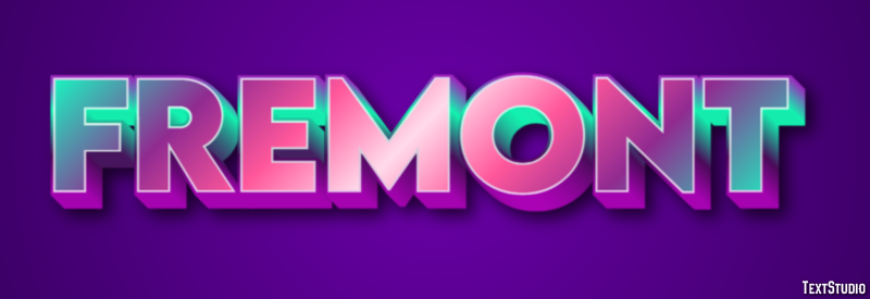 Fremont Efekt tekstowy