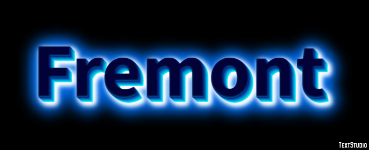Fremont Effetto testo