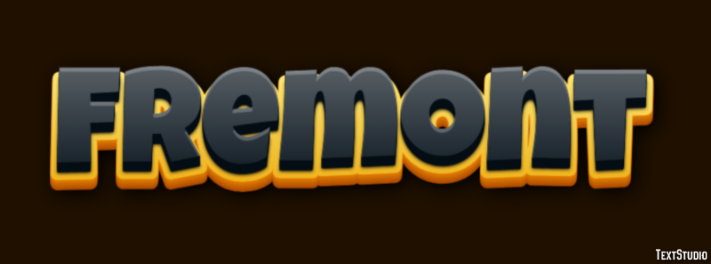 Fremont Effetto testo