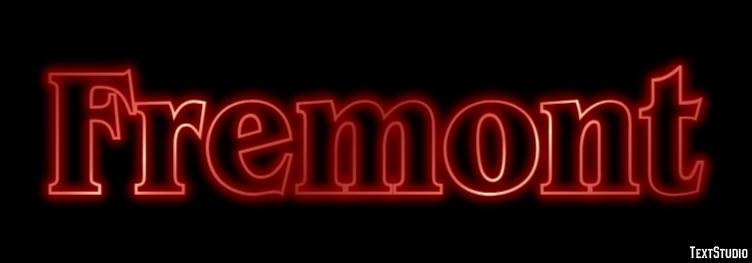 Fremont Efekt tekstowy