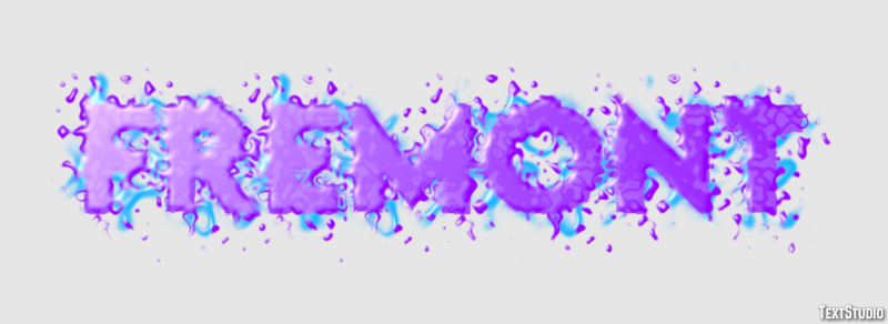 Fremont Effetto testo