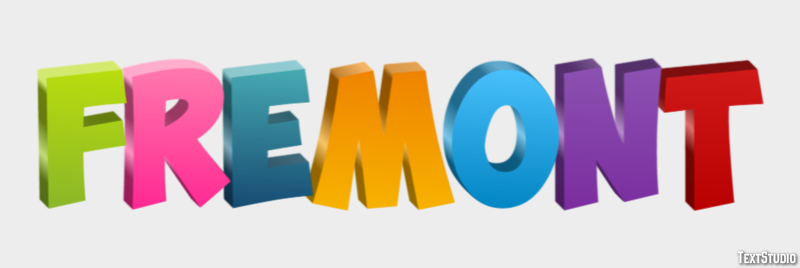 Fremont Efekt tekstowy