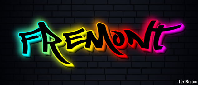 Fremont Efekt tekstowy