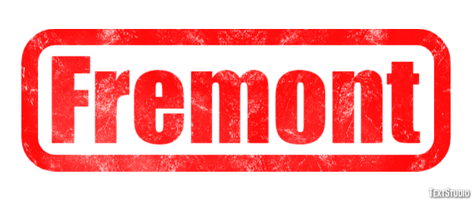 Fremont Effetto testo