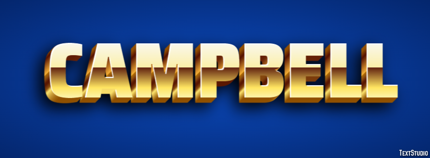 Campbell Text Effect