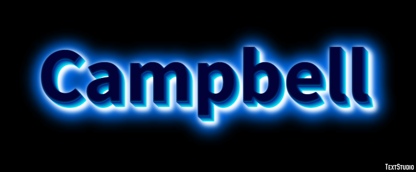 Campbell Text Effect
