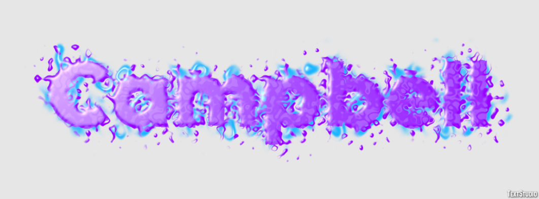 Campbell Text Effect