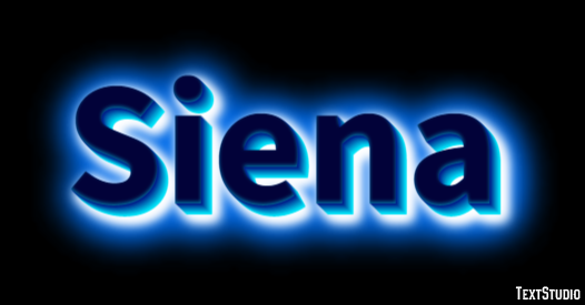 Siena Efekt tekstowy