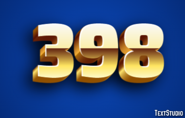 398 Text Effect