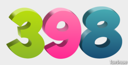 398 Text Effect