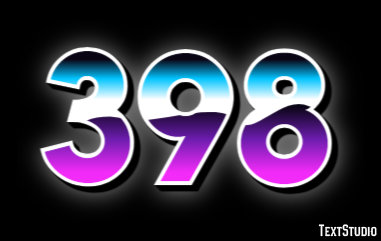 398 Text Effect