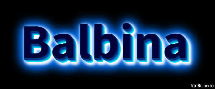 Balbina Efekt tekstowy