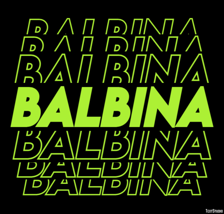 Balbina Efekt tekstowy