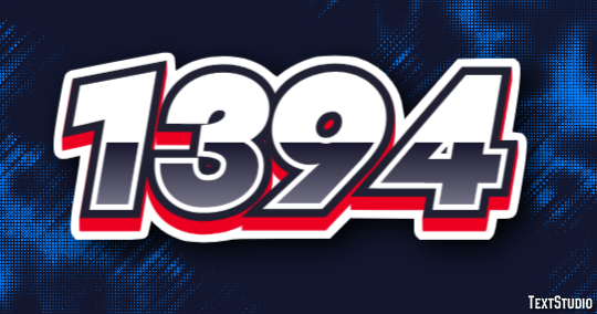 1394 Text Effect