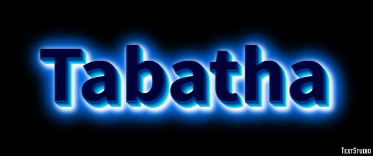 Tabatha Texteffekt