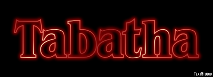 Tabatha Texteffekt