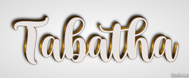 Tabatha Texteffekt