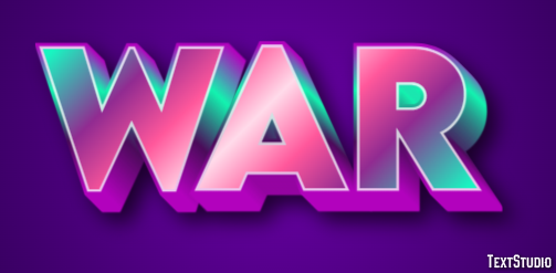 War テキスト効果