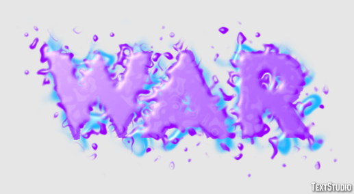 War Effet de Texte